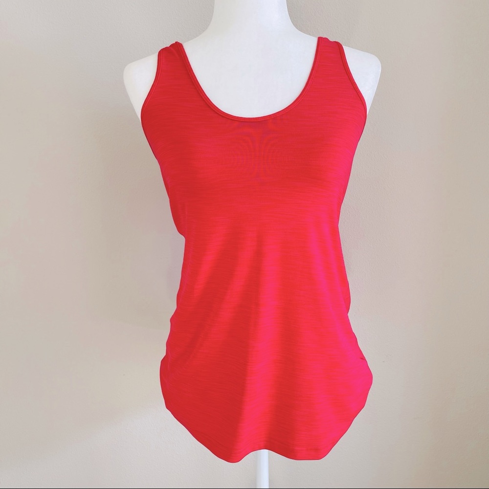 🌹 Kirkland Signature Hot Pink Racerback Tank Top Size Medium